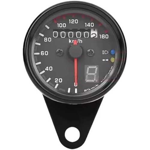 Universal Motorcycle Odometer Speedometer Gauges Gear Digital Display With Indicator Meter 1
