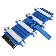 14 Inch Manual Pool Vacuum Head with Wheels, PVC Replacement Kit for Easy Maintenance and Smooth Maneuverability