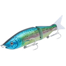 Fishing Swimbait With Lifelike Swim Action Realistic Design High Buoyancy Durable Bass Lure For Freshwater Saltwater Use