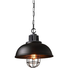 Metal Chandelier ZXQUEGF Vintage Industrial Iron Pendant Lamp E27 Adjustable Hanging Lamp Wall Light