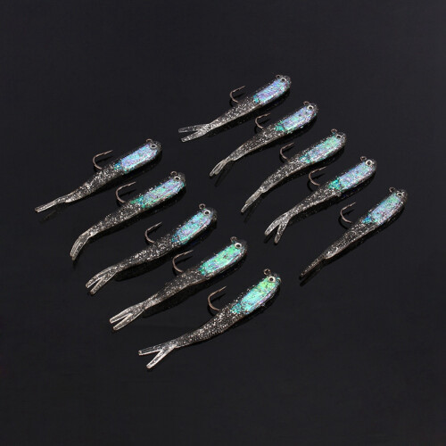 Μαλακό δόλωμα ψαρέματος Minnow Crappie, ανθεκτικά μαλακά πλαστικά δολώματα,