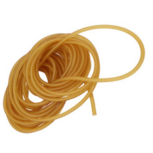Yellow Latex Rubber Band 10m Highly Elastic for Slingshots & Fitness