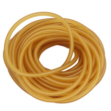 Yellow Latex Rubber Band 10m Highly Elastic Fitness & Outdoor Use