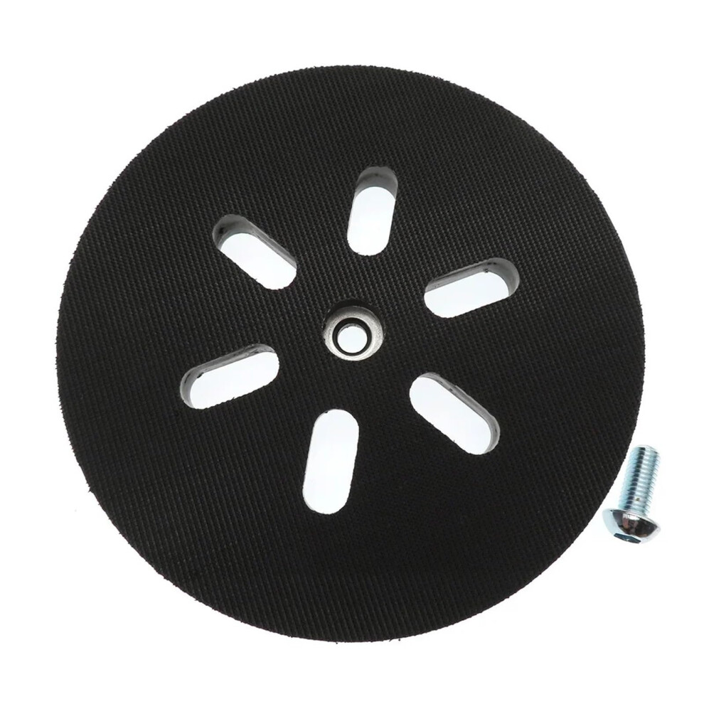 6 Inch Hole Hook And Loop Sanding Pad Backing Plate For 6 Inch Discs, Orbital Sander Compatible, Dust Extraction 9347817266412