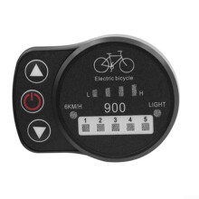 For KT LED900 Display Unit, Speedometer with Indicator Light and Traction Assistance Features for Electric Bicycles