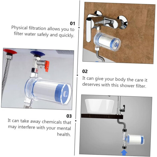 1 PCS Filter Water Filter for Washing Machine Showerhead Filter Toilet Water Filter Water Filter with Filter Elements 1
