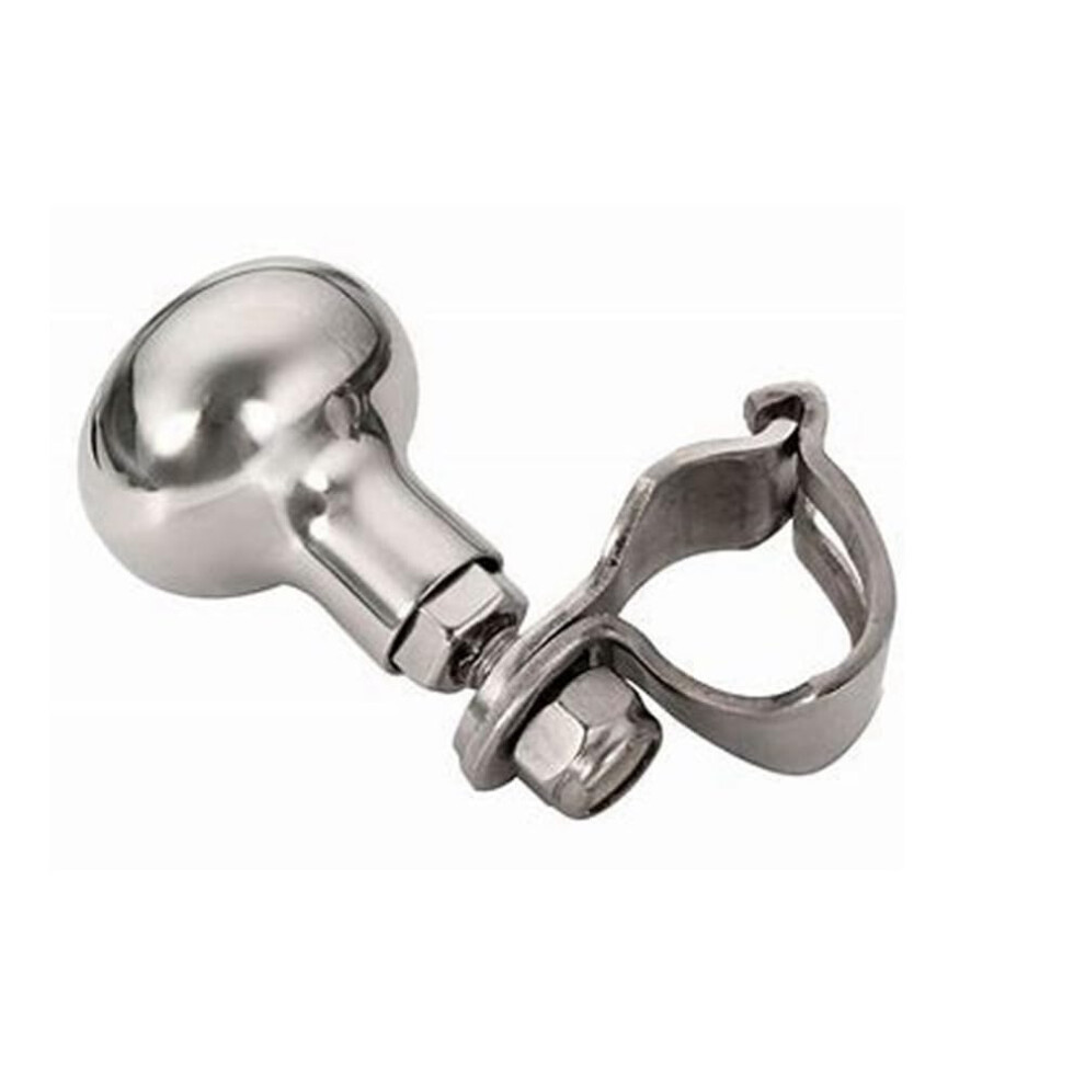 Marine Steering Wheel Knob For Yachts With Ergonomic Grip And Smooth Steering Control Silver 9382693968975
