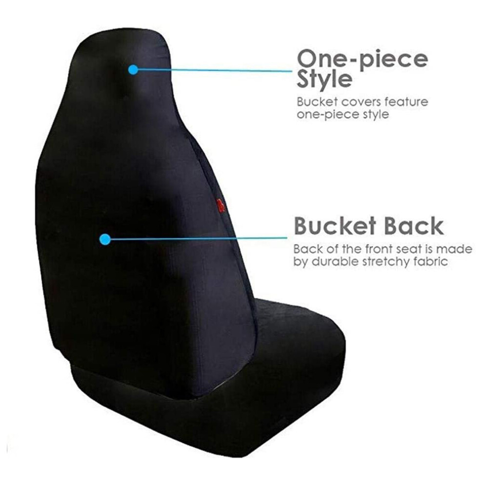 Breathable Rainproof Skeleton Car Seat Cover Protector For Car, Truck & Suv 4941374012182