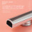 (Silver, Dirt-Proof Cover Lanyard) Metal Kazoo 4