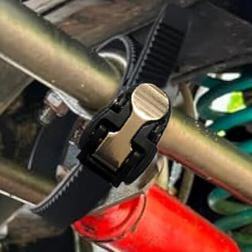 HeavyDuty Grip Lock Strap  Adjustable Lockable Ratchet Tie Down Webbing 1