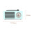 Retro Bluetooth Record Player Mini Wireless Speaker with 3W Sound Black 5
