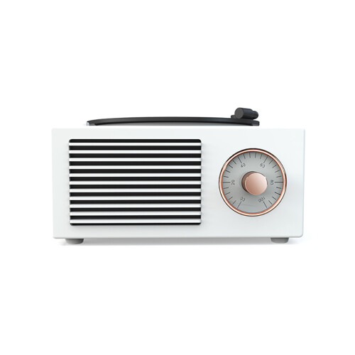 Retro Bluetooth Record Player Mini Wireless Speaker with 3W Sound Black 2