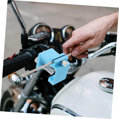Durable Metal Chain Straightener Motorcycle Tool for Chain Axle  Alignment 2