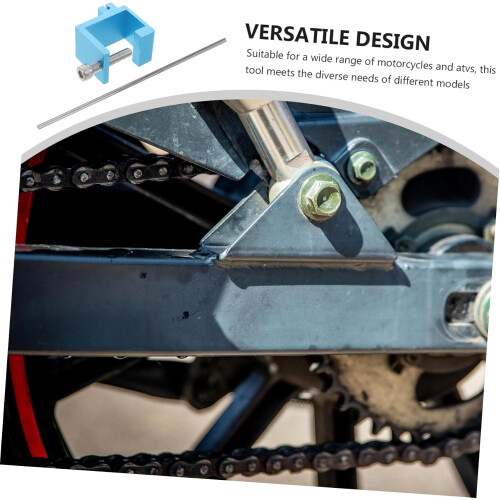 Durable Metal Chain Straightener Motorcycle Tool for Chain Axle  Alignment 1