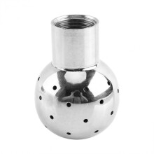 Industrial Spray Ball Pressure Stainless Steel Threaded CIP Tank Cleaning Hygienic Design