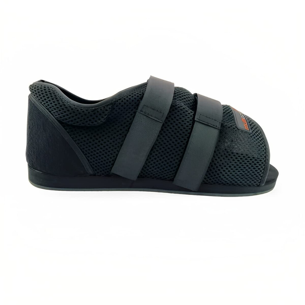 Medical Shoe for Swollen Feet, Broken Toes, Bandaged and Casted Foot  Cast Shoe or Post Surgery  Black  Sold Individually UK 67