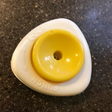 Effortless Egg Preparation Tools with Retractable Holder and Safety Lock