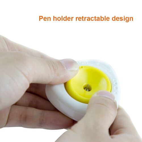 Effortless Egg Preparation Tools with Retractable Holder and Safety Lock 1