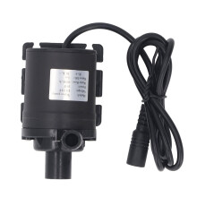 Submersible Pump, Submersible Pump 200GPH 800L/H Silent Pump for Fountain Pond Rium 5 Meter DC24V PumpFountain PumpPond