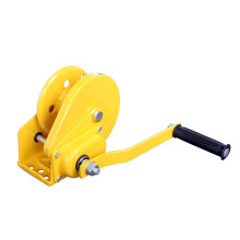 2600lb Portable Hand Winch With Brake TwoWay SelfLocking Traction Hoist For Boat Trailer Truck HeavyDuty Crank Winch
