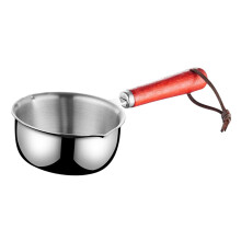 Mini Soup Pot Melting Pot with Pour Spouts Seasoning Bowl Small Saucepan Butter Milk Warmer for Heating Milk Kitchen RV Travel, 150ml