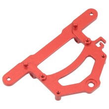 Aluminum RC Rear Bumper Kit for Axial SCX24 Ford Bronco 1/24 Red