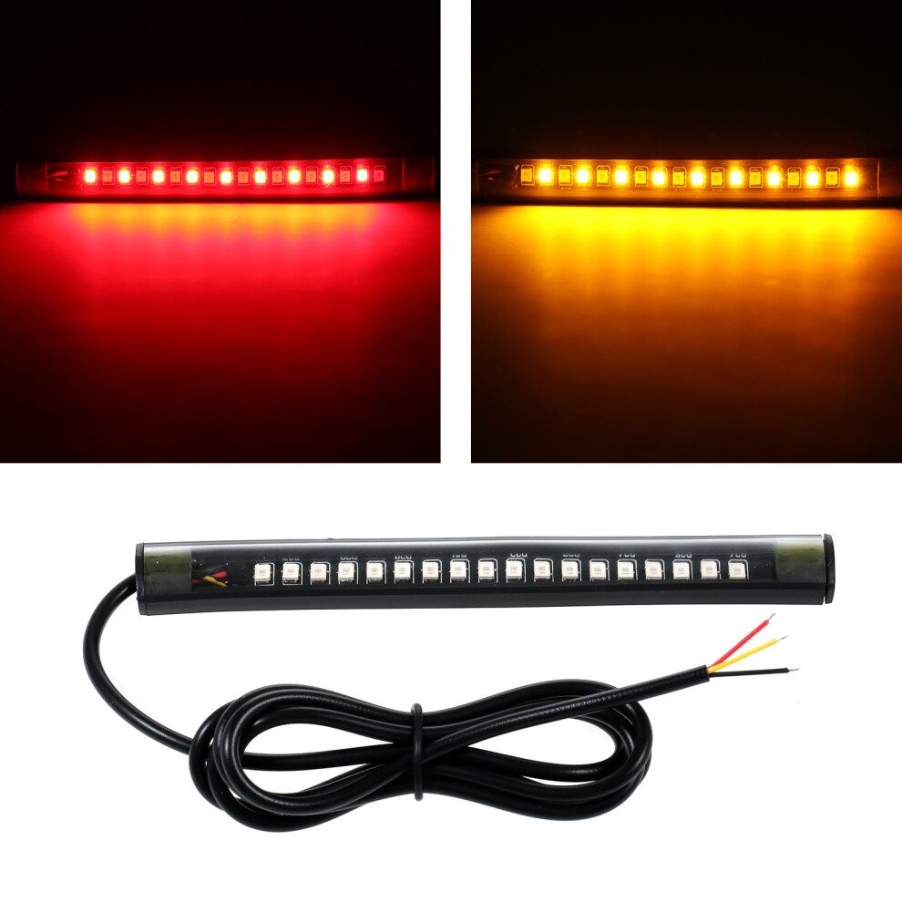 Flexible 12V 18 Led Strip: Motorcycle Turn Signal & Brake Light 6911374019519