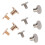 High Quality Brass Rivets For Bookbinding, Solid Round Head Button Studs With Exquisite Workmanship And Wide Application In Leather Crafts (200 Set) 3