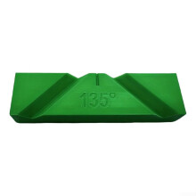 Drill Bit Sharpening Jig For Bench Grinder With 118/135Degree Guide, Green Density Polymer