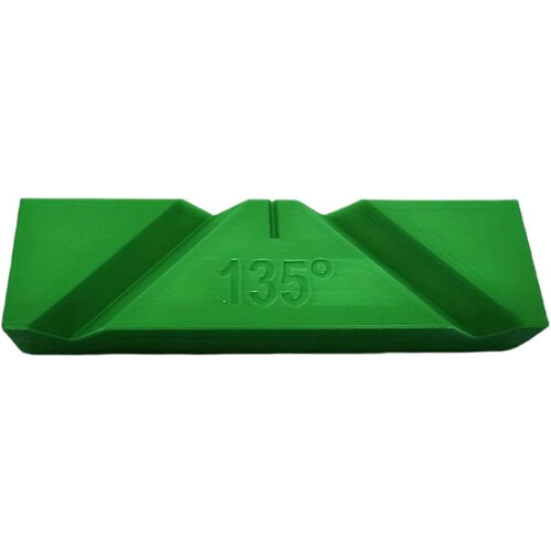 Drill Bit Sharpening Jig For Bench Grinder With 118/135Degree Guide, Green Density Polymer 1