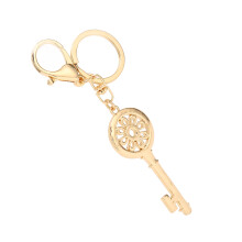 Llavero de metal con strass regalo para bolso y billetera