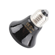E27 Ceramic Heat Lamp Bulb No Light Infrared for Reptiles 220V‑240V