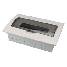 15 Way Waterproof Distribution Box with Transparent Cover for Circuit Breakers