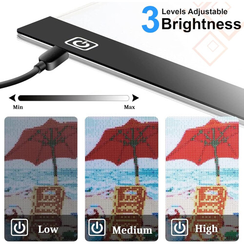 A3 LED Light Box Diamond Painting Drawing Board 2