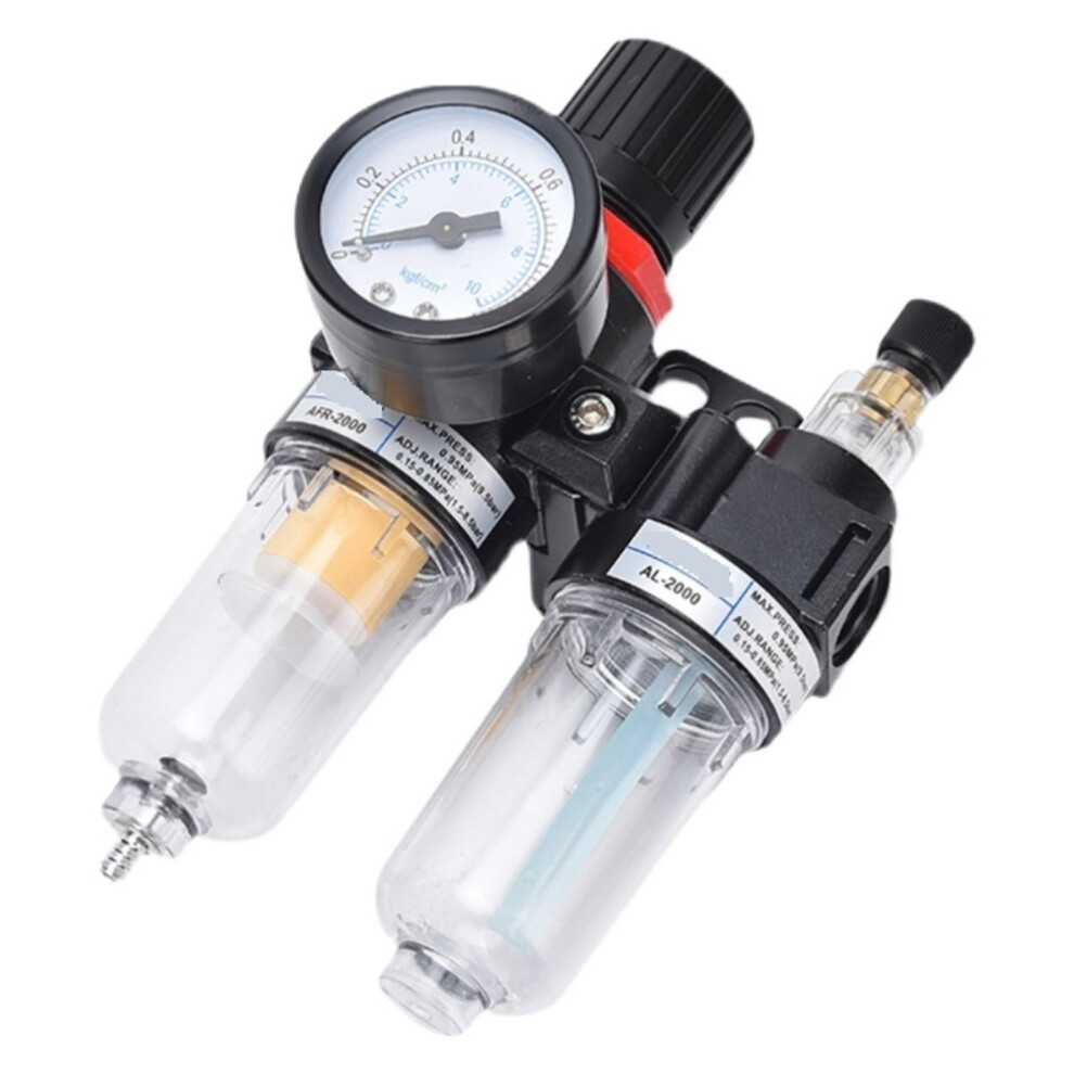 Afc2000 Air Compressor Regulator Filter Separator Set With Pressure Drain And Oilwater Separation Pack Of 2 9347817267082