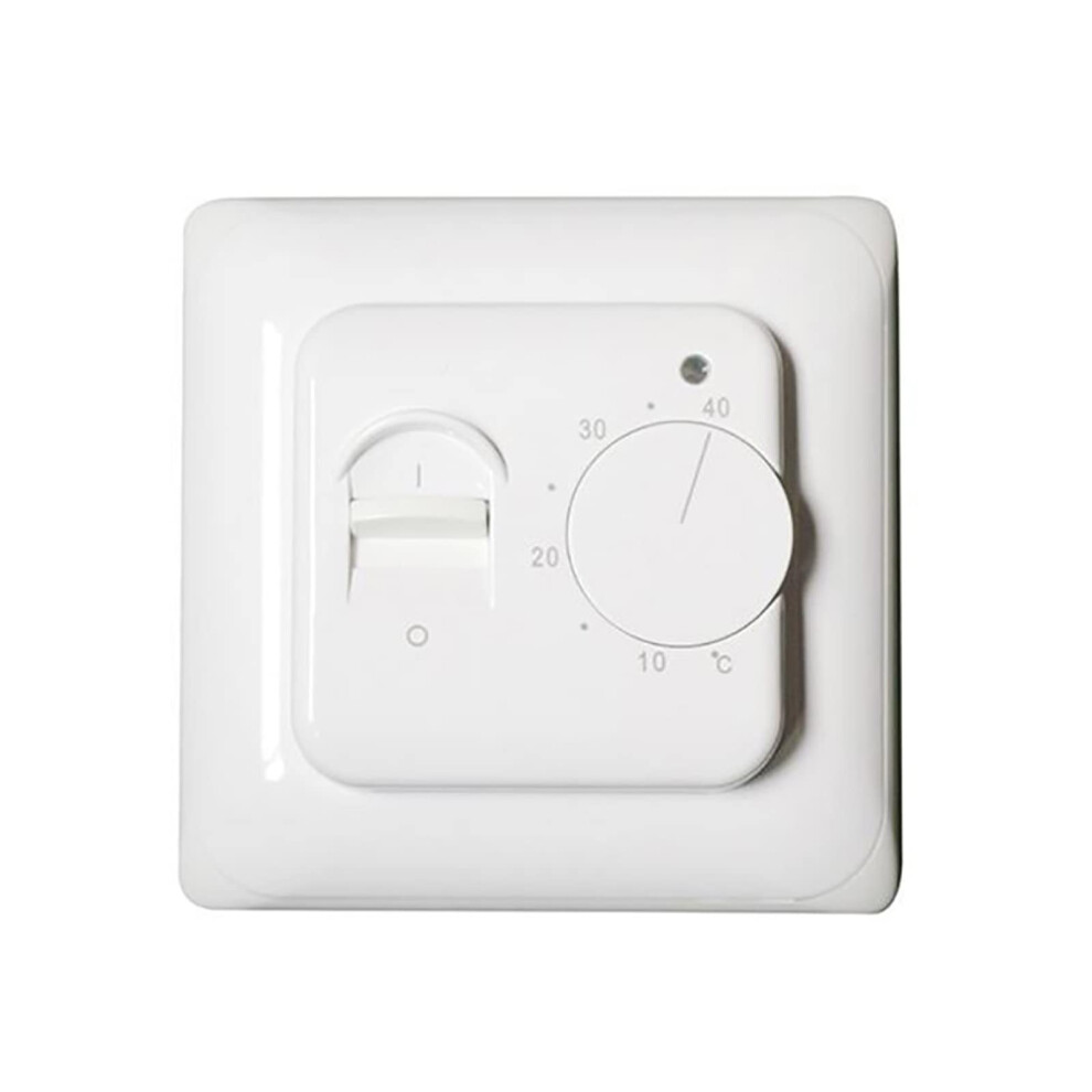 Electric Underfloor Heating Thermostat 230V With Led Heating Indicator And Smart Floor Sensor 9382693817051