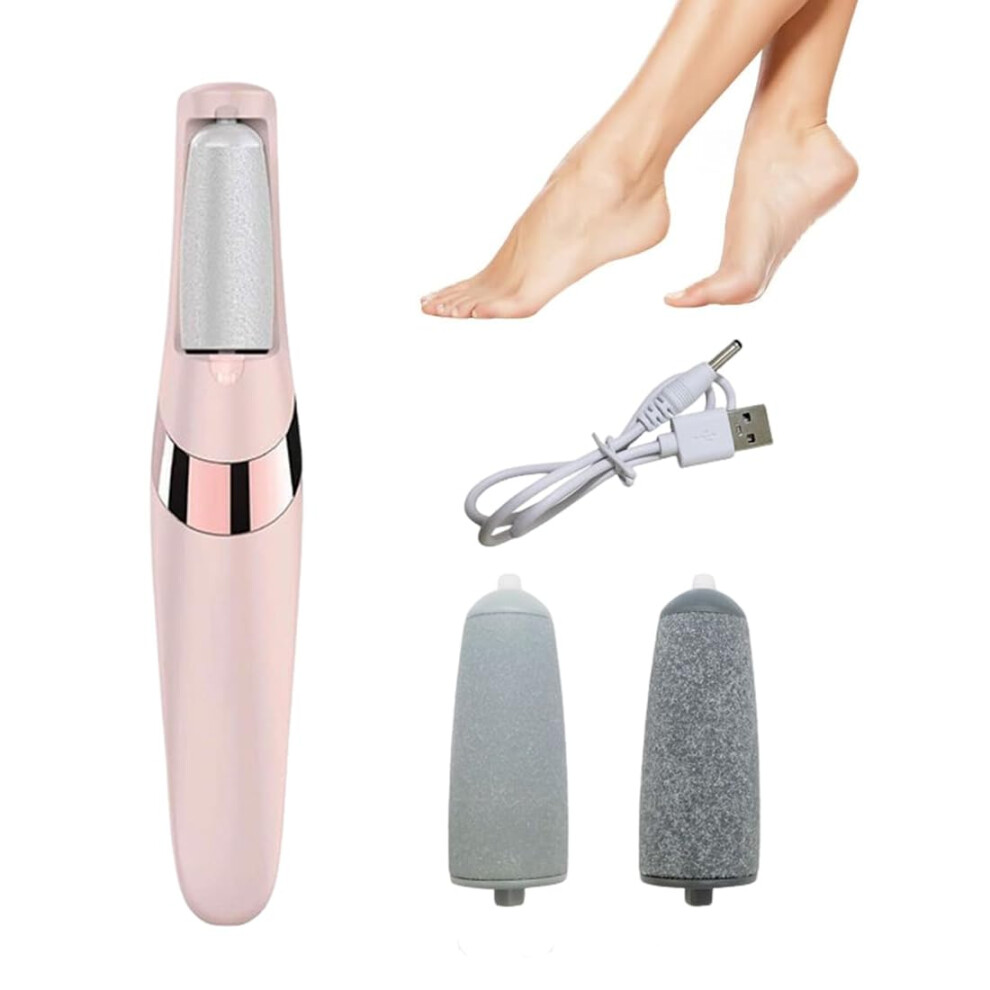 Electric Callus Remover Rechargeable Cordless Foot Care Pedicure Set For Dead And Cracked Dry Skin