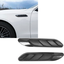 Carbonfaser-Design links/rechts Kotflügel-Seitenluftventilabdeckung für W206 C-Klasse 2022+