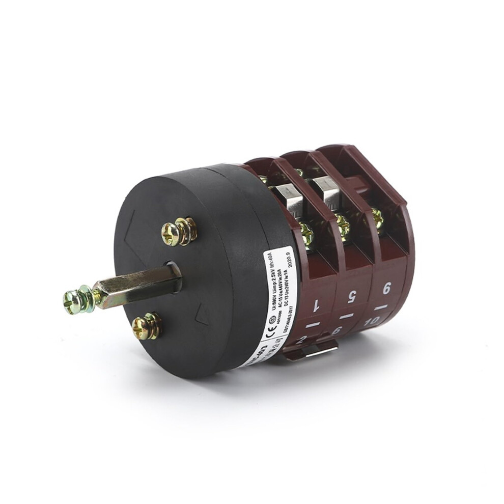 40/3 690V 40A 3Position Adjustable Rotary Changeover Cam Switch For Tire Removal And Gasshielded Welding Machine 9199774993005