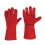 Hochtemperatur-Isolationsleder-Schweißhandschuhe - Rot oder Gelb, 350 mm 3