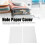 Frosted Waterproof PP Cover 50pcs A4 Binding for Reports & Presentations White 5