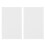 Frosted Waterproof PP Cover 50pcs A4 Binding for Reports & Presentations White 10