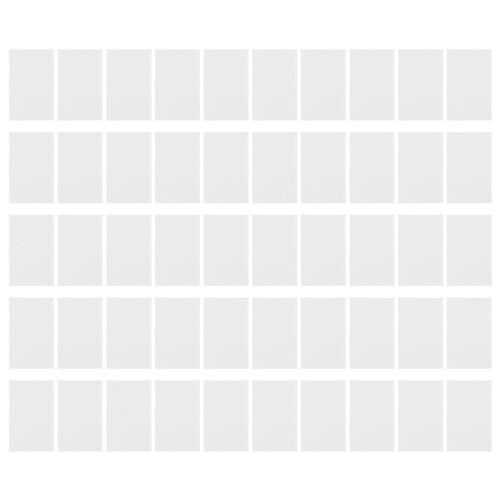 Frosted Waterproof PP Cover 50pcs A4 Binding for Reports & Presentations White 1