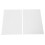 Frosted Waterproof PP Cover 50pcs A4 Binding for Reports & Presentations White 6