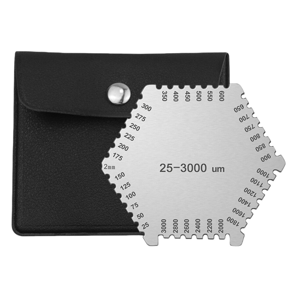 Manual Measurement Thickness Gauges, Paint Thickness Gauge, 253000Um, Wet Film Comb, Precision Measuring Tool 9382693120090