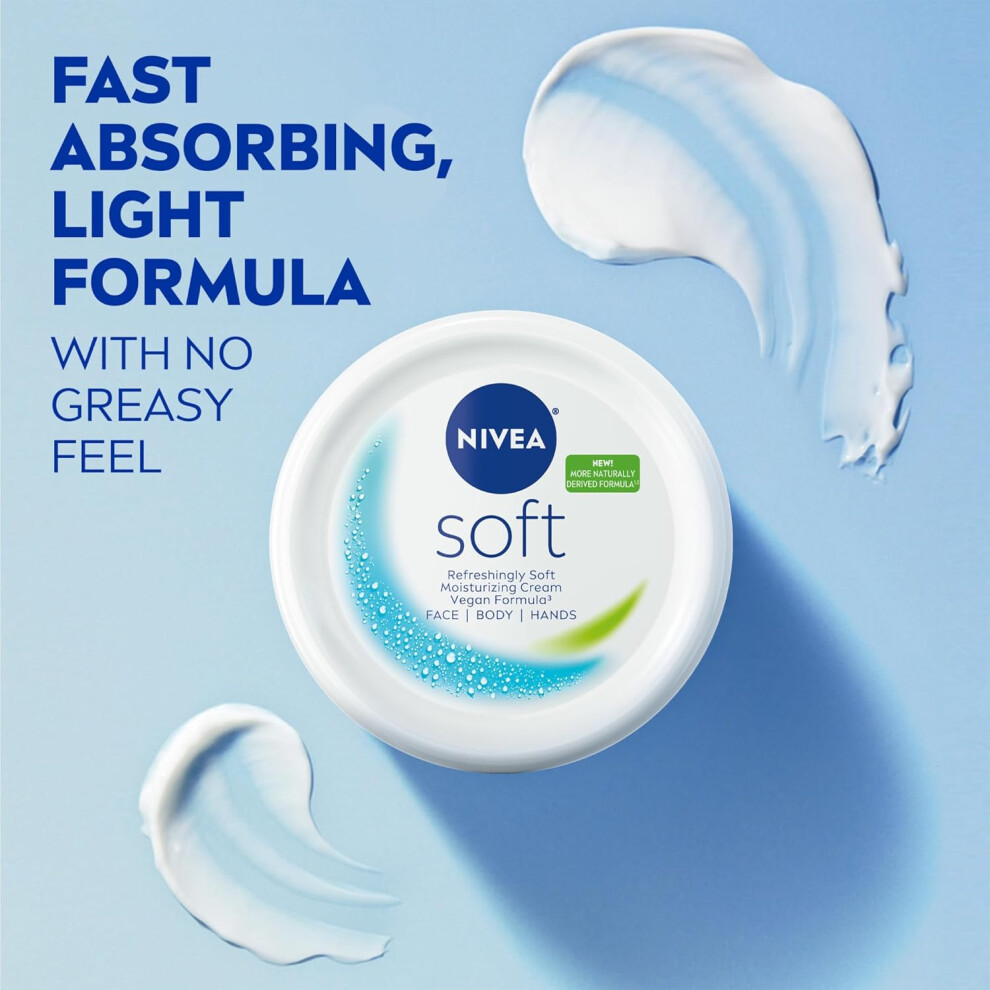 Nivea Cream Soft Refreshingly Soft Moisturizing