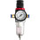 AFR2000 1/4Inch Air Compressor Oil Water Separator Filter Regulator Air Processor Manual Drainage PC1002 4