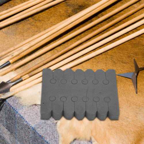 Arrow Separator Rack for Recurve Bow, EVA Separator Rectangular Shaped Design Arrow Storage Holder, Avoid Friction Lightweight Durable Archery Accesso 1