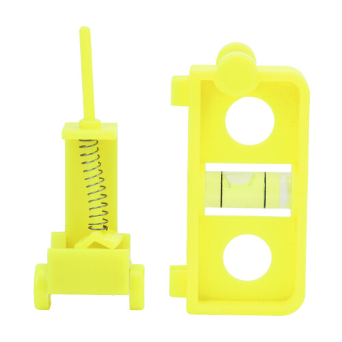 Archery Hunting Bow And Arrow Tuning Tool Bubble Level Kit For Compound Bows Impact Resistant Plastic High Accuracy D Loop Adjustment Mini Lightweight 1