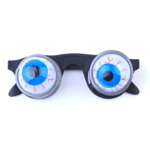 Frühlingsaugenbrille für unvergessliche Witze, perfekte lustige Verkleidungsbrille für Karneval, Maskenbälle und Kostümpartys, Grau (1 Paar)